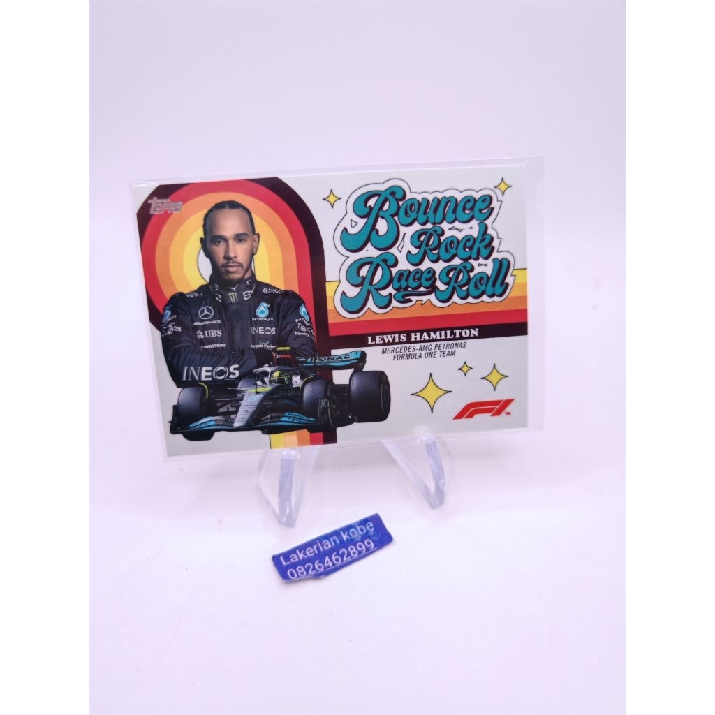 การ์ด f1 topps 2022 lewis hamilton