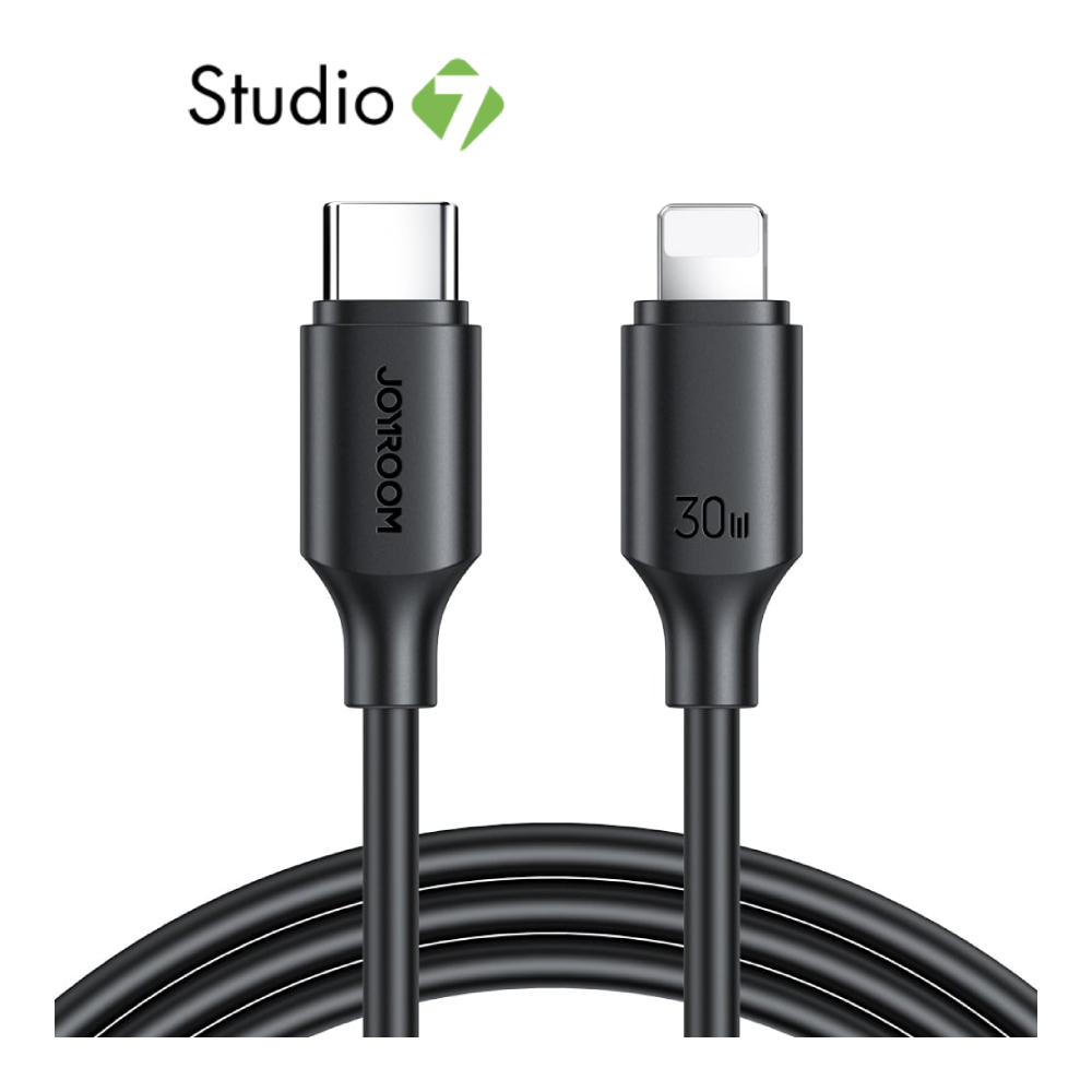 สายชาร์จ JOYROOM USB-C to Lightning Cable 30W Long-Lasting 1M. (S-A9) by Studio7