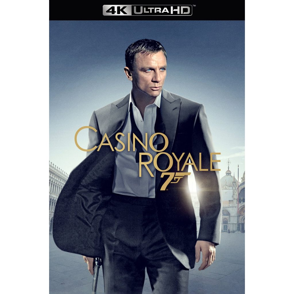 4K UHD พากย์เสียงไทย หนัง ใหม่ 007 โดย Daniel Craig ทั้ง 5 ภาค Movie แผ่นหนัง