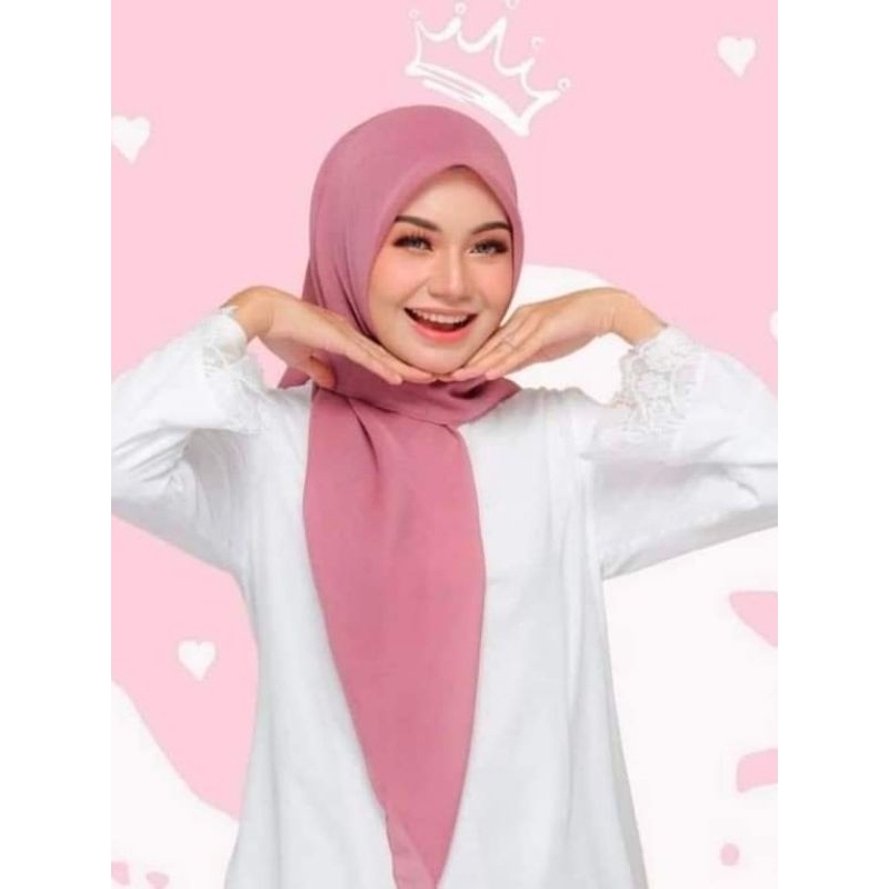 ฮิญาบบาวา HIDAYU / AIRIS สี่เหลี่ยม (หลาสกู)