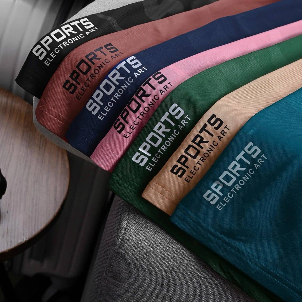 พร้อมส่ง! เสื้อกีฬาสปอร์ตคอปก SPORTS เสื้อบอล มีครบไซส์ผ้านิ่มใส่สบายใส่ออกกำลังกาย ระบายความร้อนได้ดี - รูปที่ 5