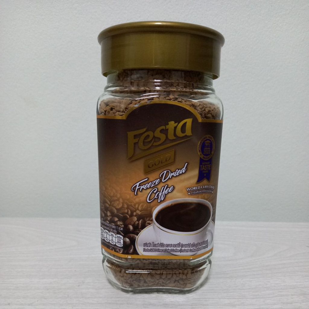 Festa เฟสต้า โกลด์ ฟรีซดราย คอฟฟี่ (กาแฟสำเร็จรูป) ปริมาณ180กรัม
