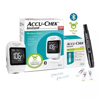 Accu-chek Instant แอคคิว-เช็ค อินสแตนท์ เครื่องตรวจน้ำตาล ประกันศูนย์ไทย