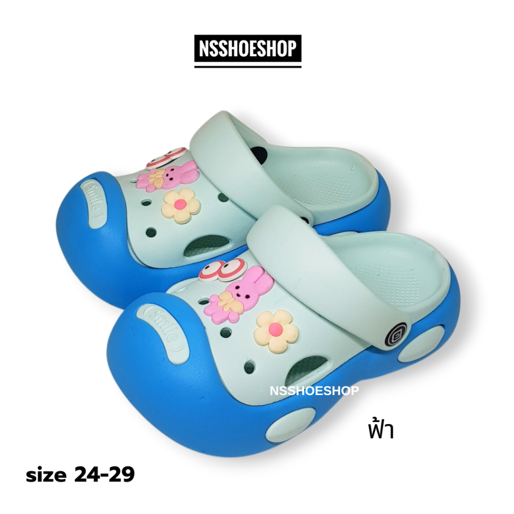 [ส่งทุกวัน] ใหม่!!! size 24-29 รองเท้าหัวโตเด็ก พื้น 2 ชั้น หนา นุ่ม เบา - รูปที่ 3