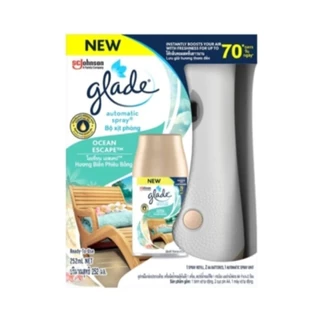 glade เกลดออโตมาติกสเปรย์ยกเซ็ต(ตัวเครื่อง+รีฟิล+ถ่าน)