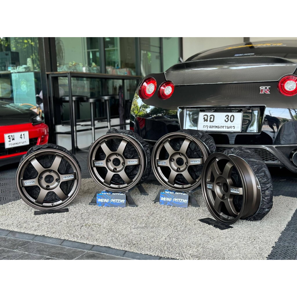 ล้อ TE37 ขอบ16” 4รู (สีเทียบแท้ RCS code) เลือกSpecได้