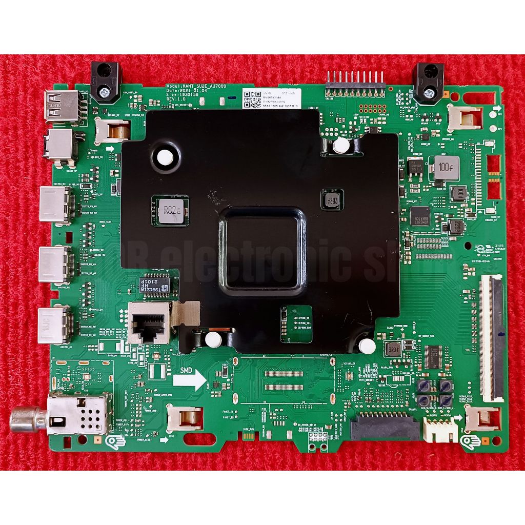 เมนบอร์ดทีวี  SAMSUNG รุ่น UA55AU7700KXXT พาสบอร์ด  BN9653074D / BN9653074P สำหรับ Version FB02