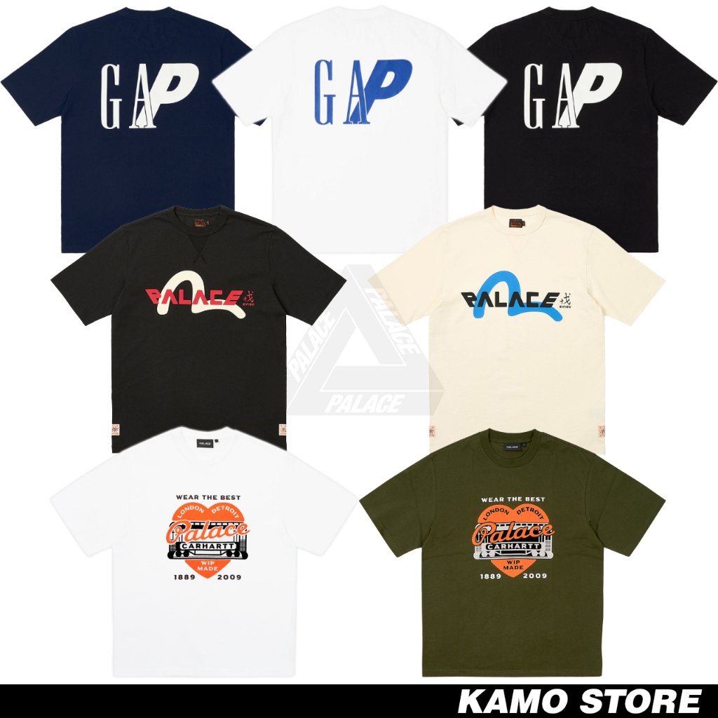 (พร้อมส่ง) เสื้อยืด PALACE X T-Shirt : 1
