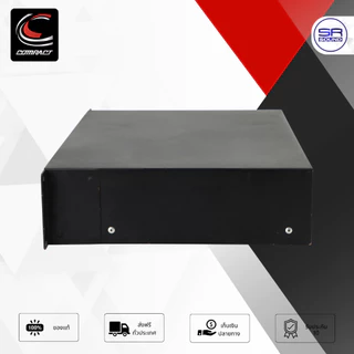 COMPACT DR212 + F ลิ้นชักเก็บไมค์ ติดแร็ค 2U ลึก 12 นิ้ว พร้อม โฟมใส่ไมค์ 4 ตัว ลิ้นชัก RACK แร็คใส่ไมค์