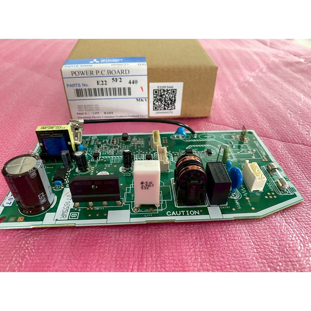 ใหม่ แท้ เบิกศูนย์ แผงวงจรแอร์มิตซูบิชิ/แผงบอร์ดคอล์ยเย็นมิตซูบิชิ อะไหล่แอร์มิตซูบิชิCONTROL P.C. B