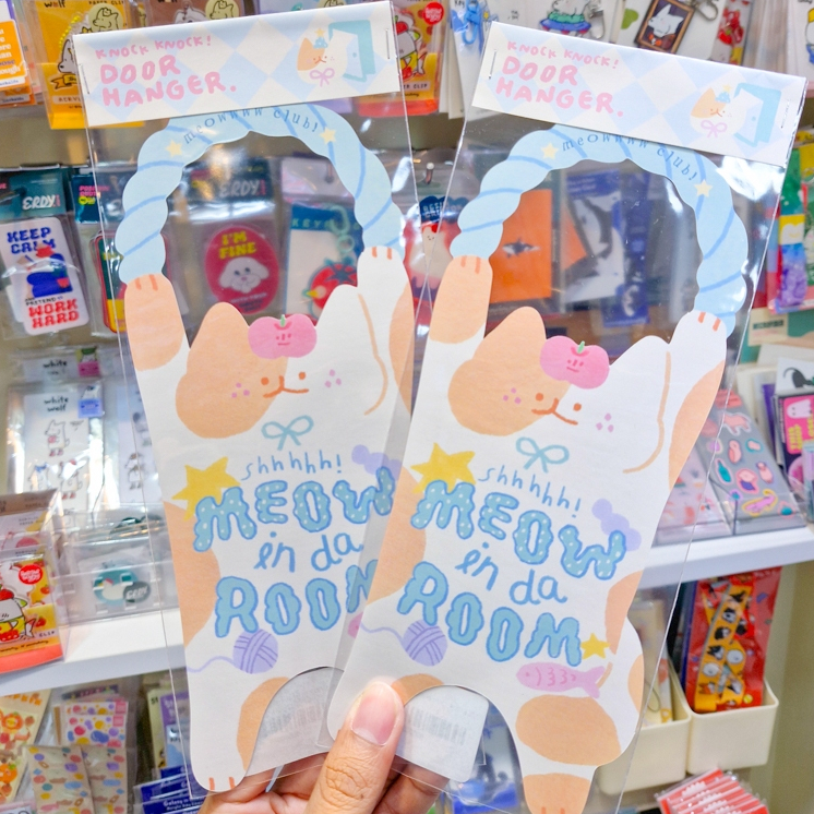 ✨มีลายใหม่ด้วยนะ✨Door hanger ที่แขวนประตู ของตกแต่งห้อง น่ารักตะมุตะมิมาก [Smiletime.Studio]
