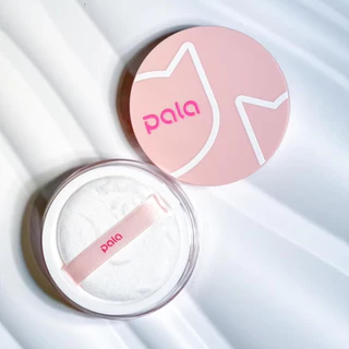 PALA แป้งฝุ่น พารา แป้งเซ็ตเมคอัพ LIGHT TRANSPARENT VELVET LOOSE POWDER เบลอผิว เนื้อละเอียด ติดทน แบรนด์ไทย มีอ.ย.