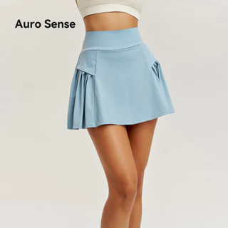 Auro Sense I กระโปรงขาสั้น ออกกำลังกาย สำหรับ ผู้หญิง มีจีบข้าง เหมาะสำหรับ กอล์ฟ เทนนิส และกีฬาอื่นๆ