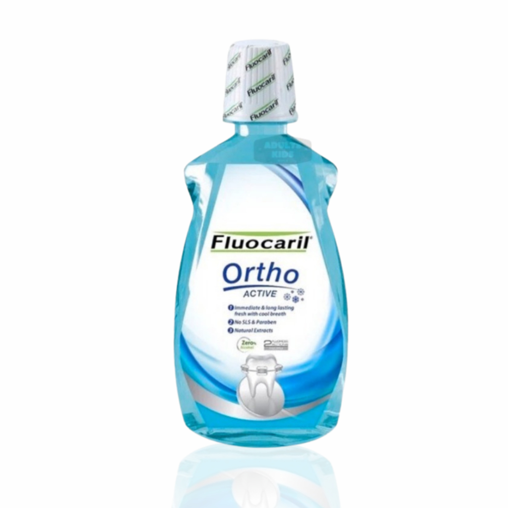 ลดเพิ่ม 30% 🔥 Fluocaril ortho ACTIVE 500mL น้ำยาบ้วนปาก จัดฟัน toothpaste (Ortho 123) [ ขนาด 500mL *