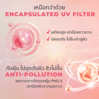 HER HYNESS HYA+ WATER SUNSCREEN 30ML กันแดด บำรุงผิวหน้า เพิ่มความชุ่มชื้น ผิวแพ้ง่าย 30มล.