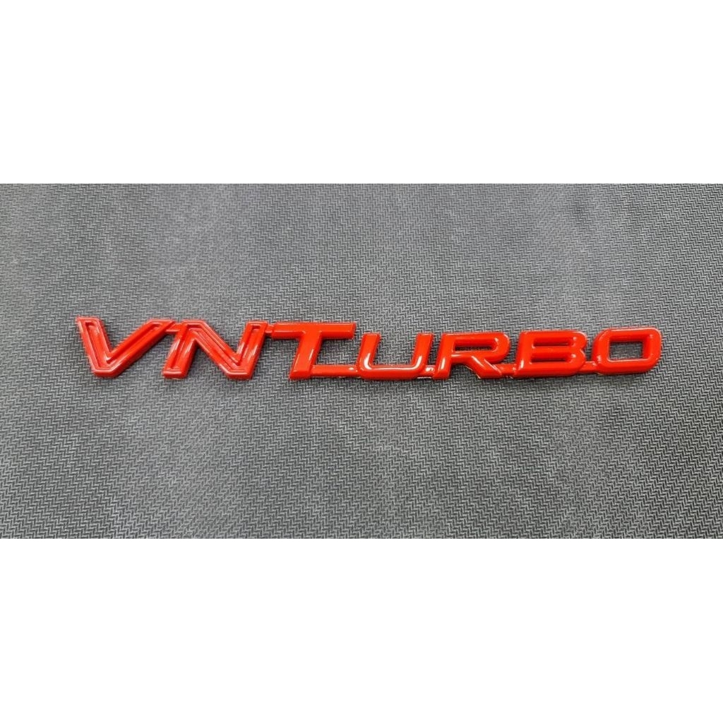โลโก้ VN Turbo สีแดงขนาด 16 cm