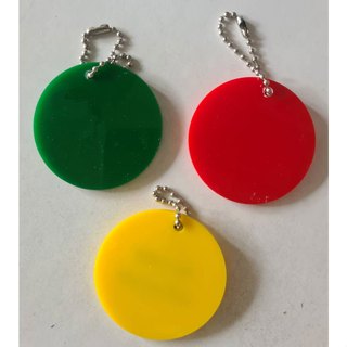 ป้ายอะคริลิค เรียบ ป้ายเปล่า ตัดเลเซอร์ 3 cm / 5 cm หนา 3 mi…