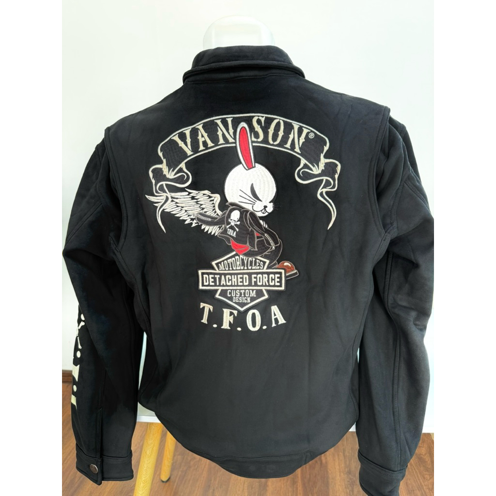 Vanson x T.F.O.A 🐰 sukajan jacket เสื้อปักลายมังกร เสื้อแจ็คเก็ตญี่ปุ่น ซูกะจัน สุกะจัน