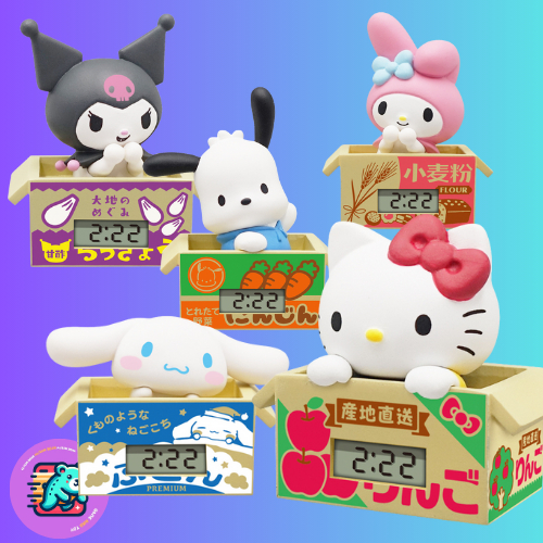 [พร้อมส่ง] กาชาปอง นาฬิกา Sanrio / Sanrio Characters Cardboard Watch / ลิขสิทธิ์แท้