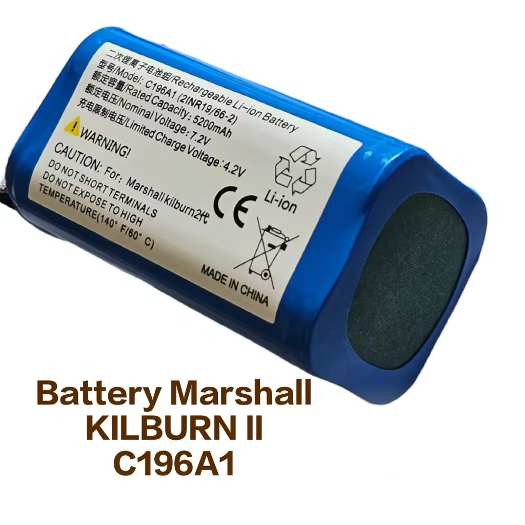 Battery Marshall Kilburn II Kilburn2 C196A1(2INR19/66-2) 5200mAh 7.2v 7สาย  Bluetooth Speaker แบตเตอรี่ แบตลำโพงบูลทูร