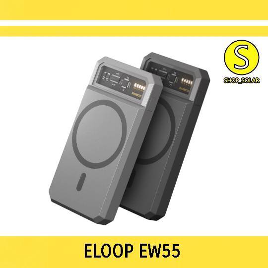[ Eloop EW55 ] EW55 MagCharge Magnetic 20000mAh PD 20W แบตสำรองไร้สาย PowerBank ของเเท้100%