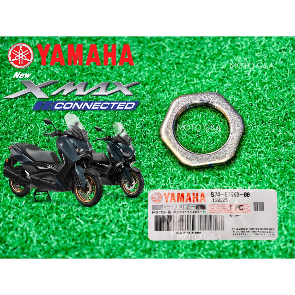 น็อตคลัช ตัวใน B74E766800 น็อตยึดคลัช แท้ศูนย์  YAMAHA XMAX 300 น็อตคลัทช์  XMAX300 2017-2025