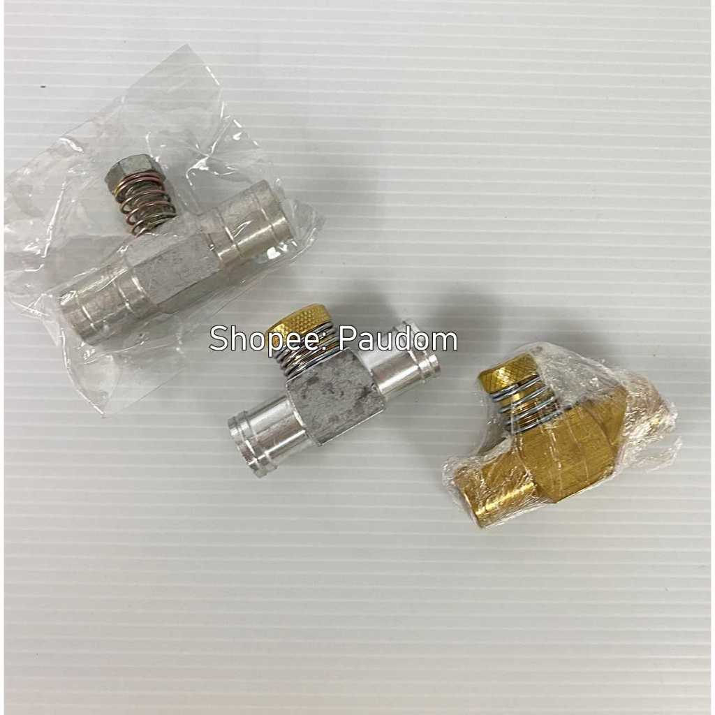 ตัวปรับกลางสาย ระบบดูด ระบบมิกเซอร์ ปรับกลาง ปรับแก๊ส มิเนียม หัวทองเหลือง NGV LPG อะไหล่แก๊ส รถยนต์