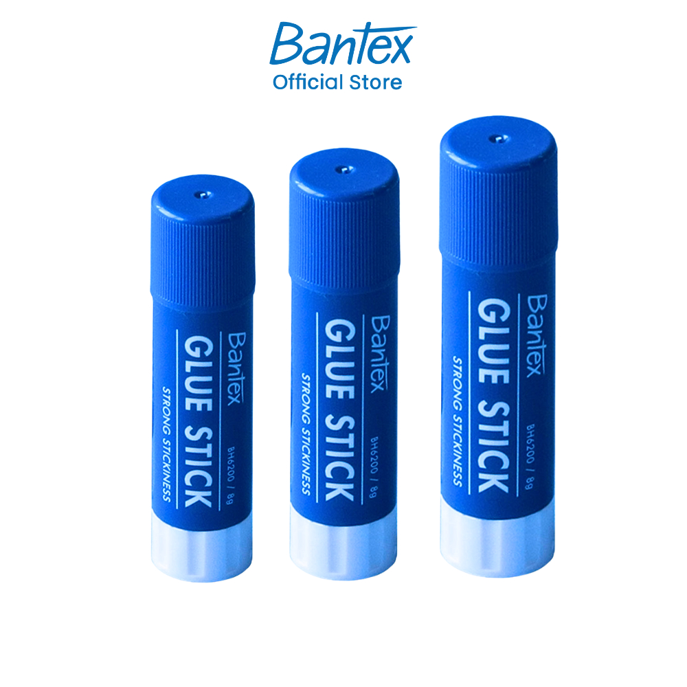 Bantex กาวแท่ง กาวติดกระดาษ 4ขนาด 8/15/21/36กรัม แห้งไว ไม่เป็นคราบ กาวคุณภาพสูง Glue Stick