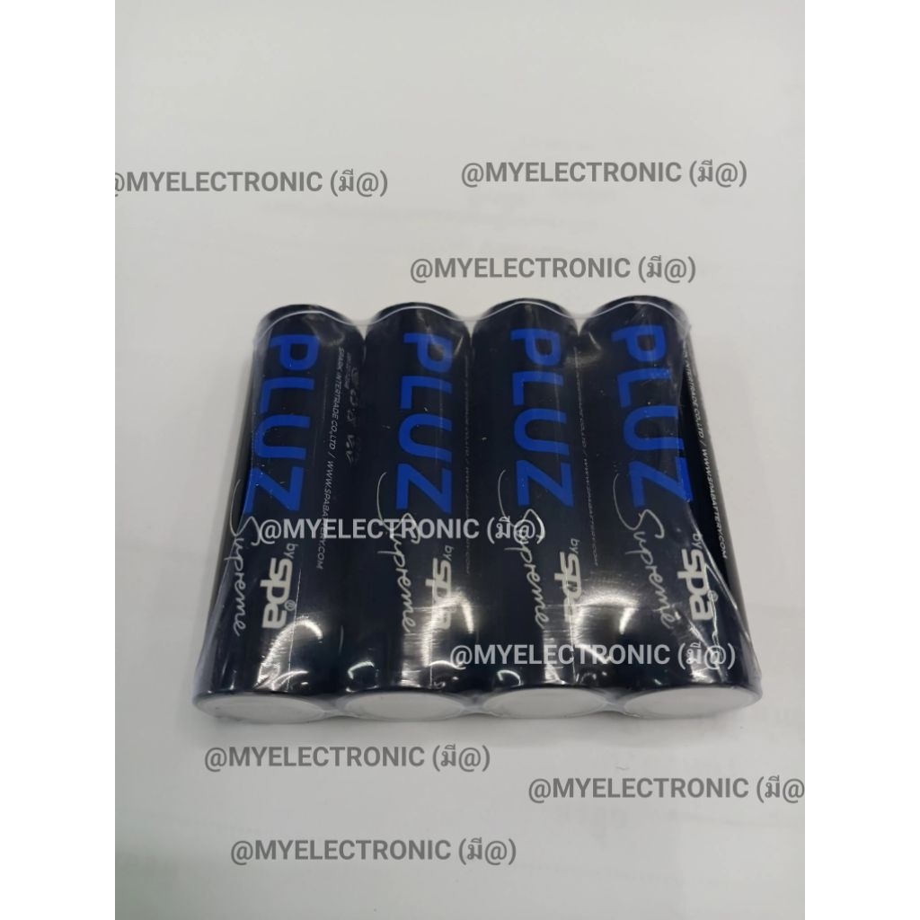 ขาย ถ่าน 1.2V3000mA  ถ่านชาร์จ SIZE AA MODEL รุ่น HRH6 1234 PLUZ RECHARGEABLE BATTERY ยี่ห้อ SPA ราค
