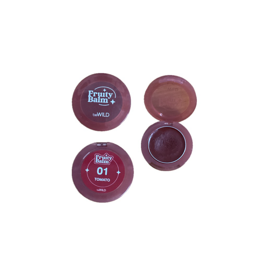 ครีมบลัช fruity balm beWild #01 tomato 🍅
