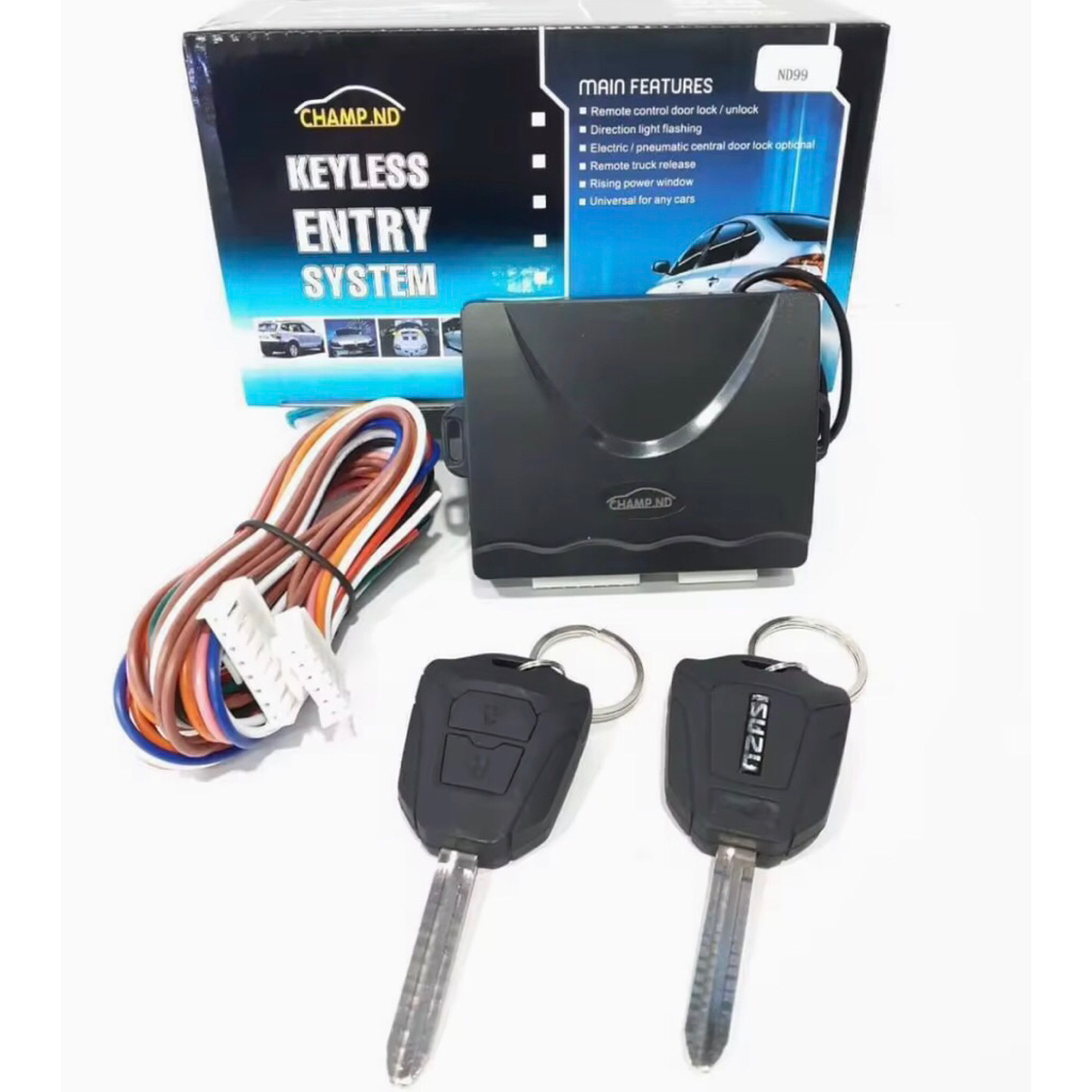 ชุดรีโมท เปิดปิด isuzu  d-max ตัวใหม่และเก่า ตรงรุ่น มีโลโก้ isuzu และคู่มือติดตั้งภาษาไทยค่ะ