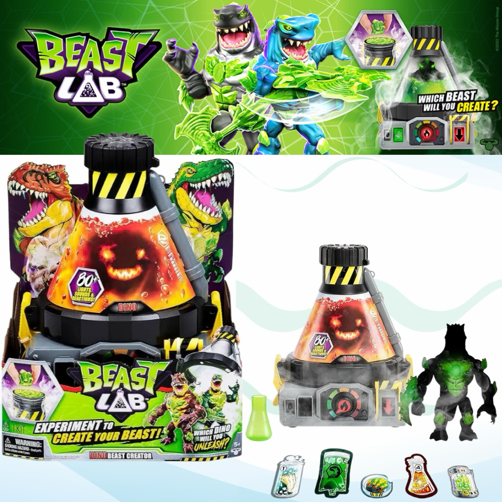 ของเล่น Beast Lab Dino Beast Creator Set ซึ่งเป็นชุดทดลองสร้างไดโนเสาร์