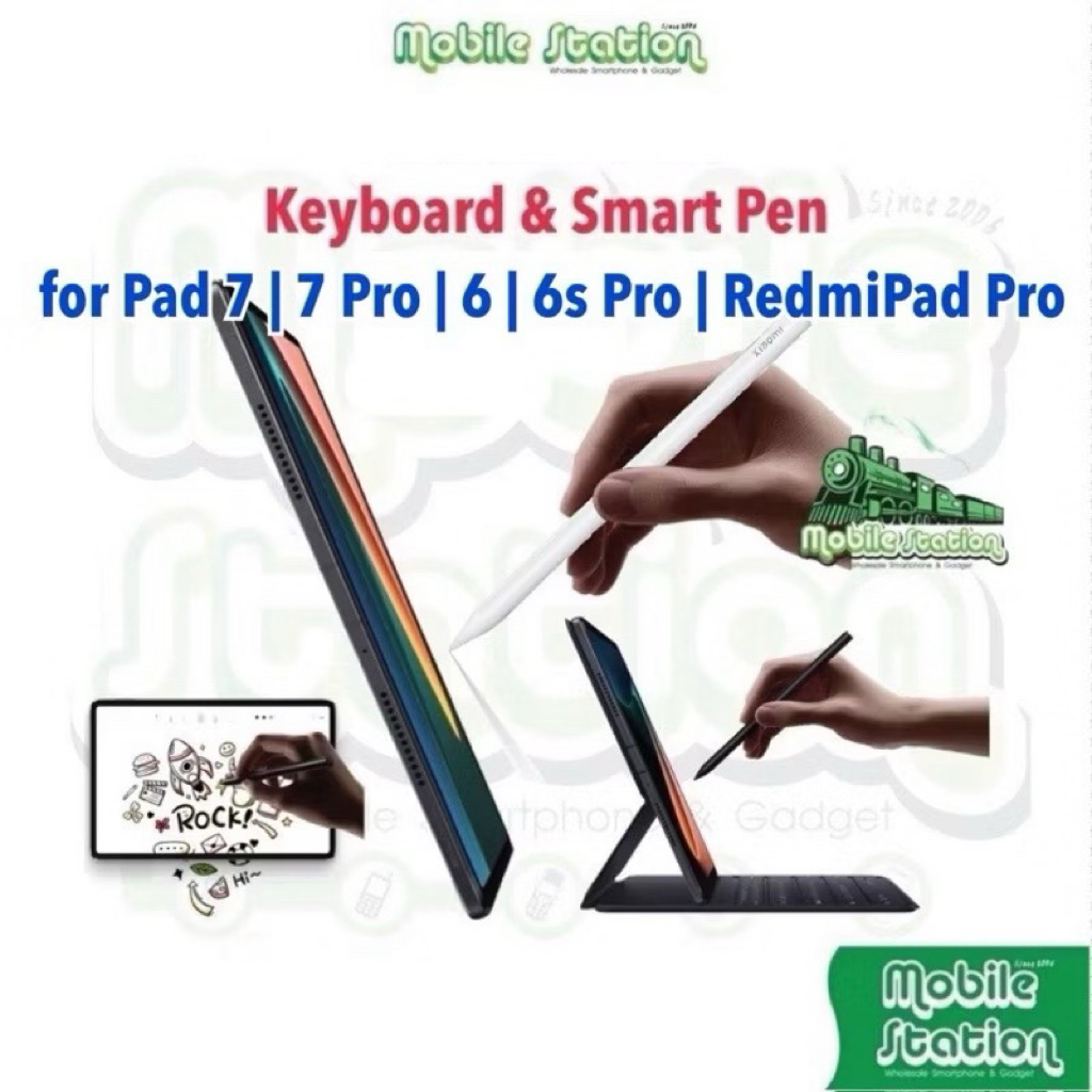 [Hot] Keyboard | Smart Pen | Focus Pen สำหรับ Mi Pad 7 7Pro 6s Pro Pad6 6 5 Pro by MobileStation
