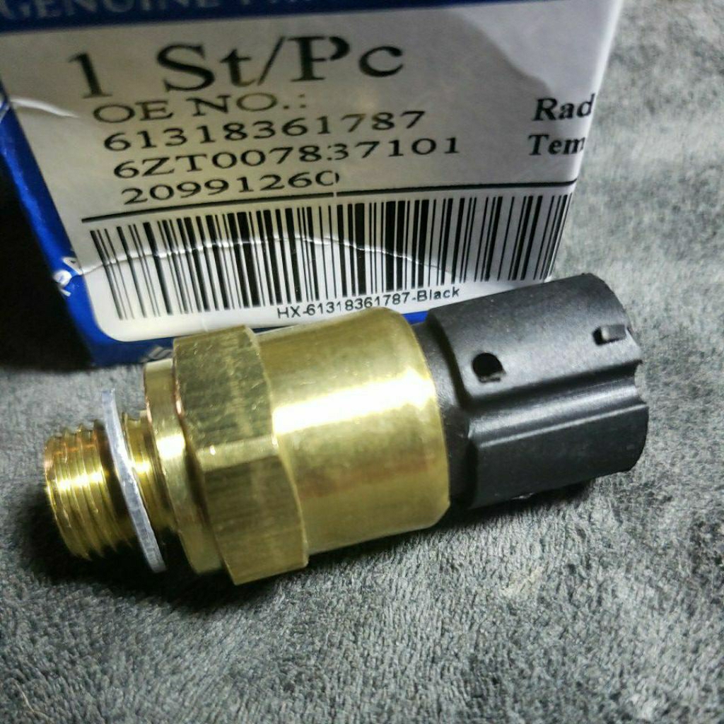 เซ็นเซอร์ สวิตช์พัดลมไฟฟ้าหม้อน้ำ Double temperature switch 8361787 (80/88C) 1378073 (91/99C) BMW E3