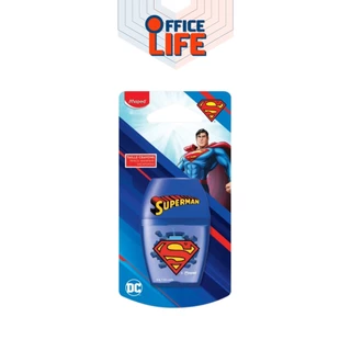 Maped (มาเพ็ด) กบเหลาดินสอ กบเหลา รุ่น Superman ซุปเปอร์แมน ( 1 ชิ้น )