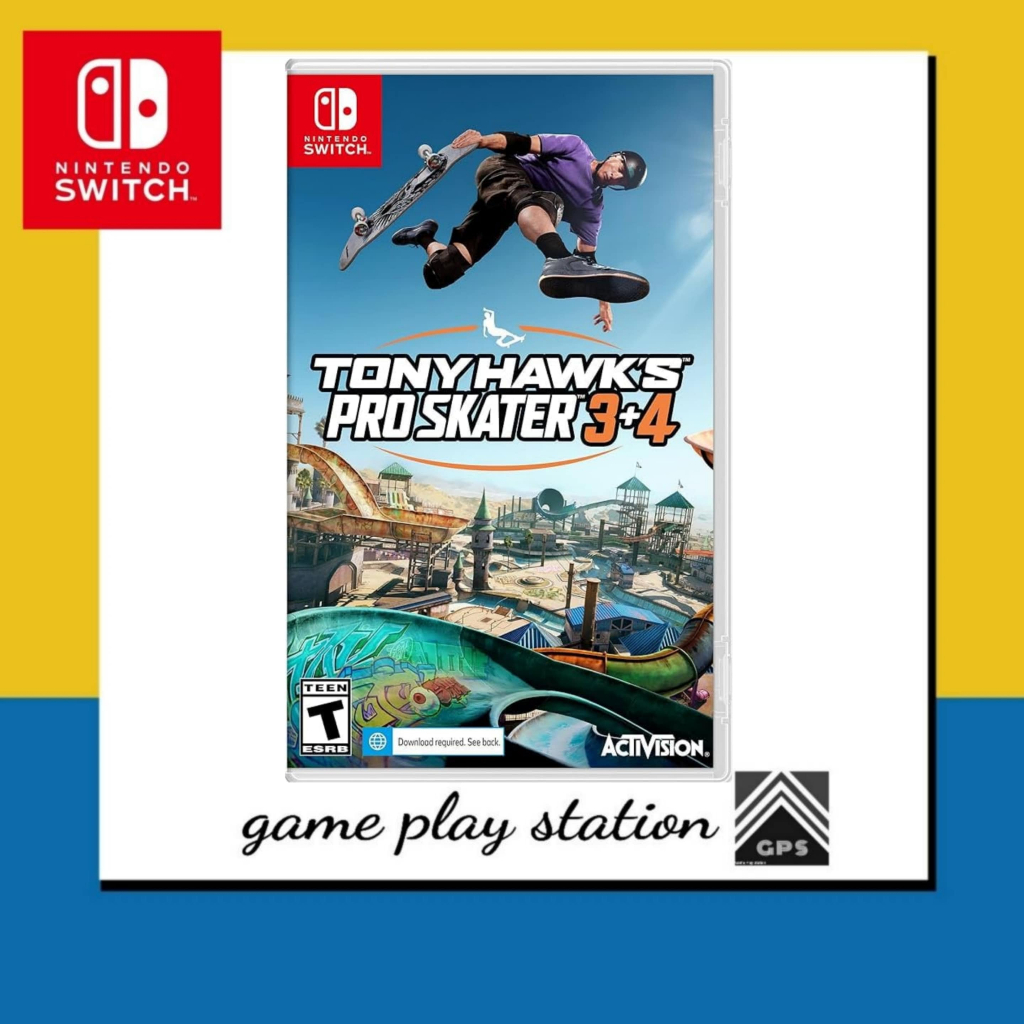 nintendo switch tony hawks pro skater 3+4 ( english us )