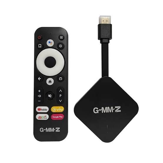 GMM Z DongleTV 4K Wi Fi 5GHz. กล่องดูทีวีผ่านอินเตอร์เน็ต (Android 11) พร้อมแอพดูทีวี ไม่มีรายเดือน
