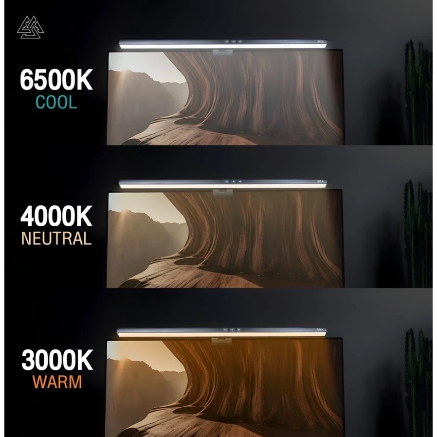 พร้อมส่ง EGA Type-ML2 Monitor Light Bar ไฟติดหน้าจอ ปรับไฟได้ 3 สี ปรับมุมองการเงยได้ - รูปที่ 2