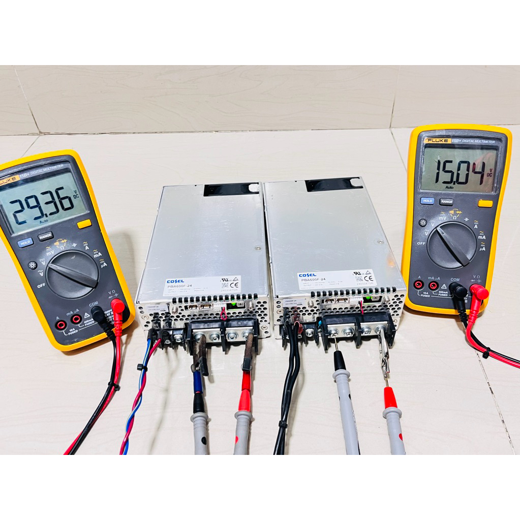 สวิทชิ่งญี่ปุ่น COSEL MADE IN JAPAN  รุ่น 24V 27A (Peak31A) รุ่น PBA600F-24 ~630W จ่ายไฟ DC 24V 27A 