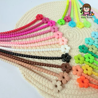 สายรัดซิลิโคน/เส้น รูปดอกไม้ 25 cm (ราคา/ชิ้น) ห้อยพวงกุญแจ ห้อยกระเป๋า สายรัดเอนกประสงค์ และอื่นๆ