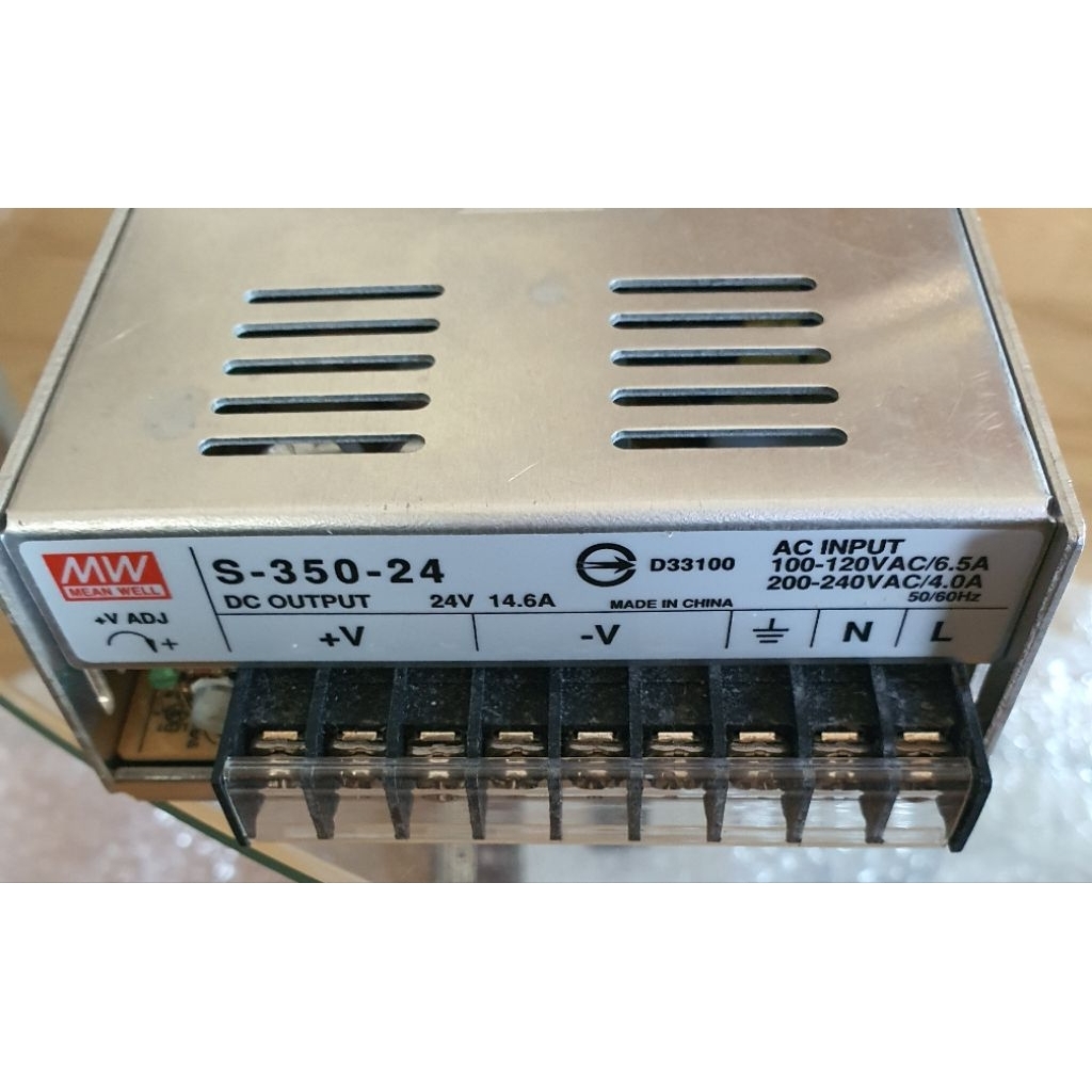Mean Well Switching Power Supply S-350-24 24VDC 14.6A.ของแท้