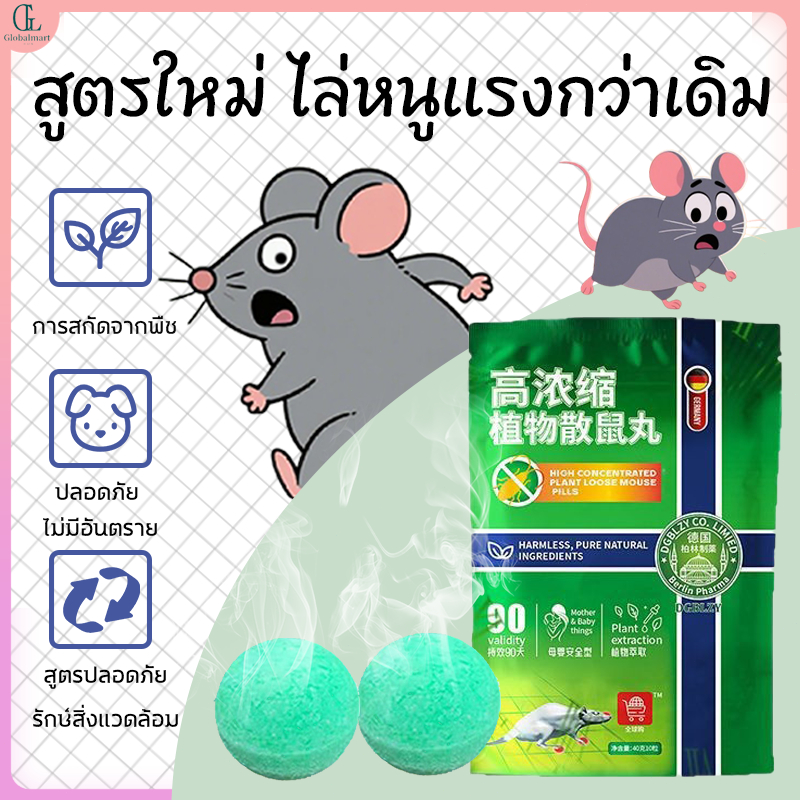 🐀ลูกเหม็นไล่หนู ไล่หนู หนูได้กลิ่นจะวิ่งหนีไป ไล่หนูประสิทธิภาพสูง กําจัดหนู ยาไล่หนู ปลอดภัยแม่และเด็ก ก้อนไล่หนู