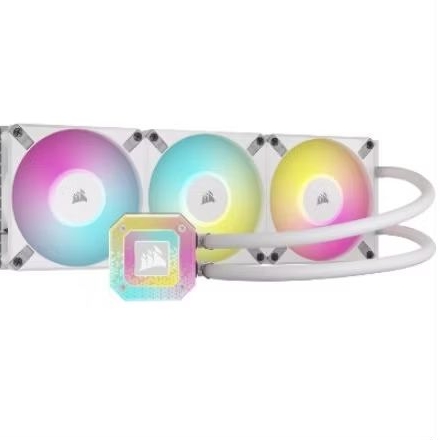 CORSAIR H150I ELITE CAPELLIX XT WHITE มือสองใช้งานได้ปกติ