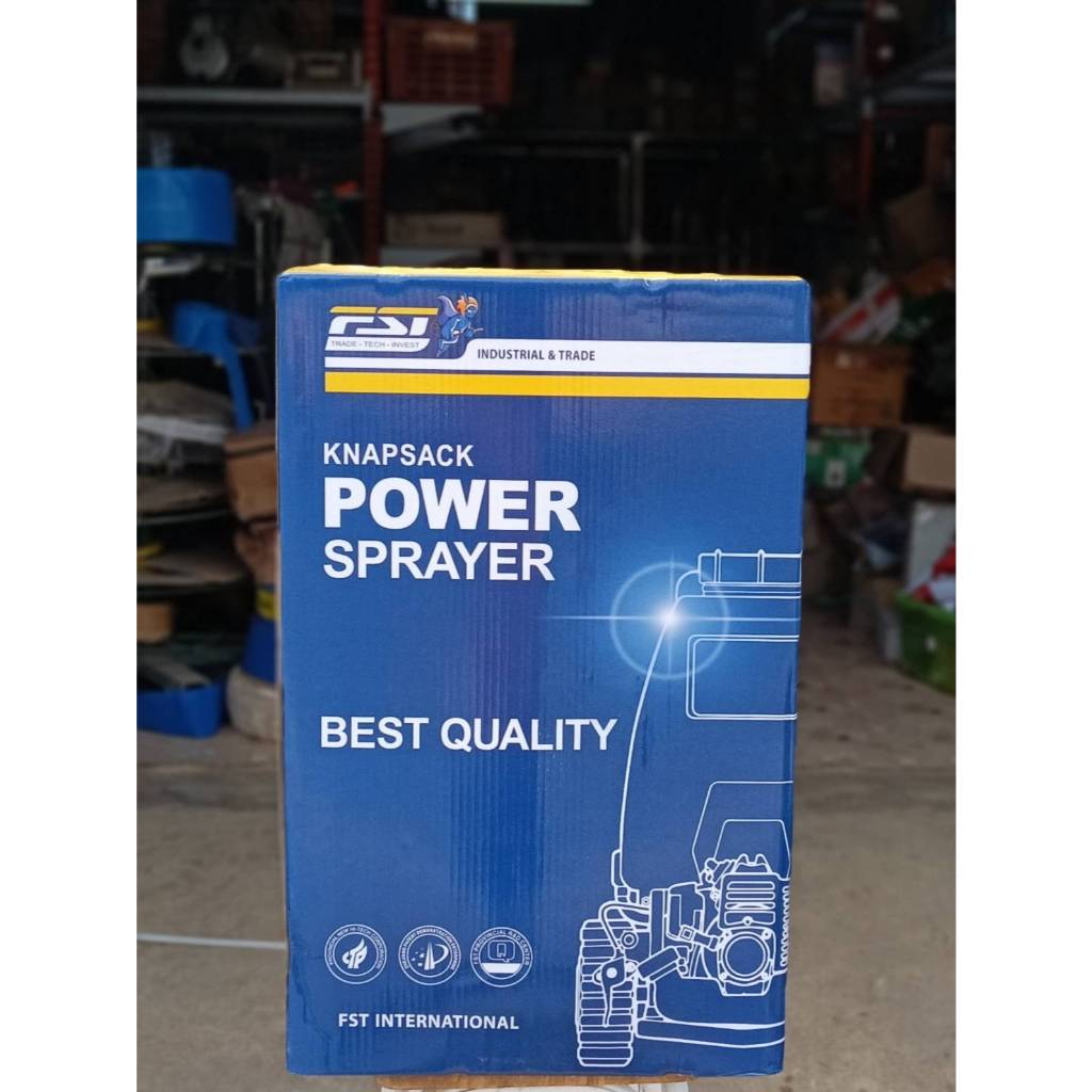 เครื่องพ่นยา FST-767 คาร์บูลูกลอย ปั๊มทองเหลืองแท้