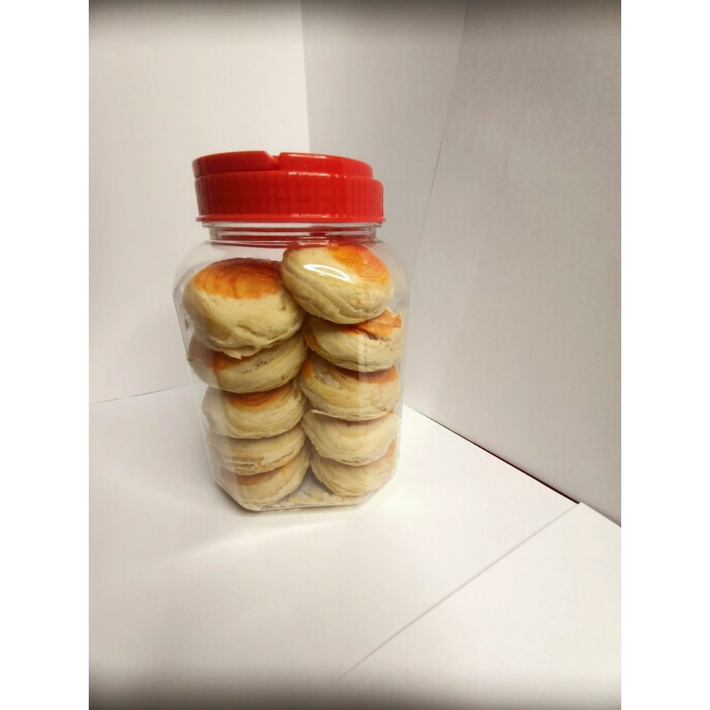ขนมเปี๊ยะกุหลาบ ไส้ถั่วอบควันเทียนหอม ขนมฝาแดง เป็นของฝากได้ ไส้แน่น อร่อย (แป้งกรอบไม่นุ่ม) รูปที่ 3