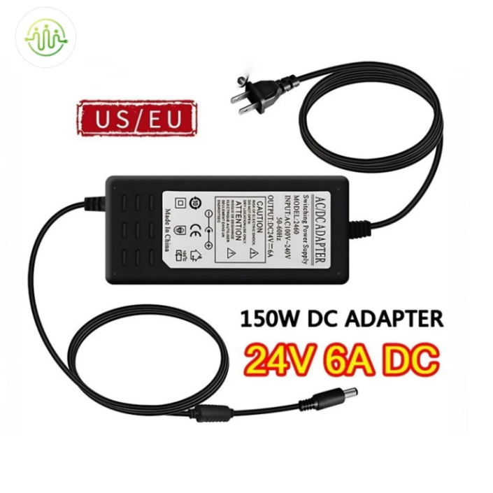 AC/DC 24V 6A US อะแดปเตอร์ไฟฟ้า diffuser power adapter อะแดปเตอร์ อะแดปเตอร์แปลงไฟ Power Supply Adap