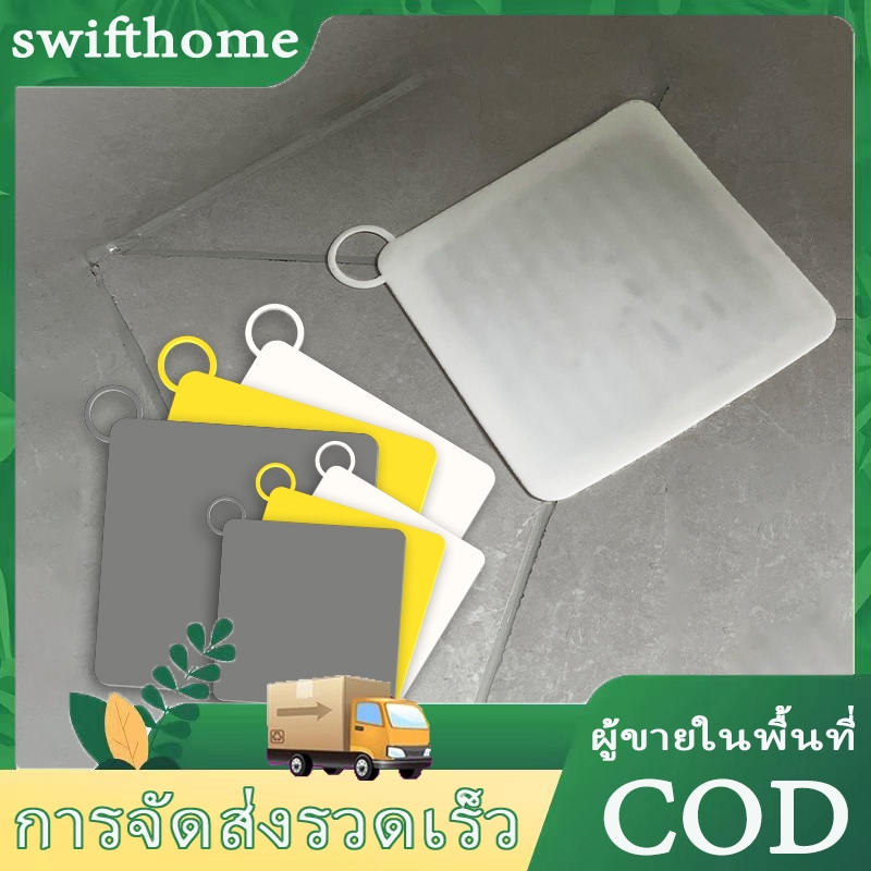 🟢COD🟢แผ่นซิลิโคนซีลท่อระบายน้ํา แบบหนา ป้องกันแมลง ระงับกลิ่น สําหรับอ่างล้างจาน ห้องน้ํา