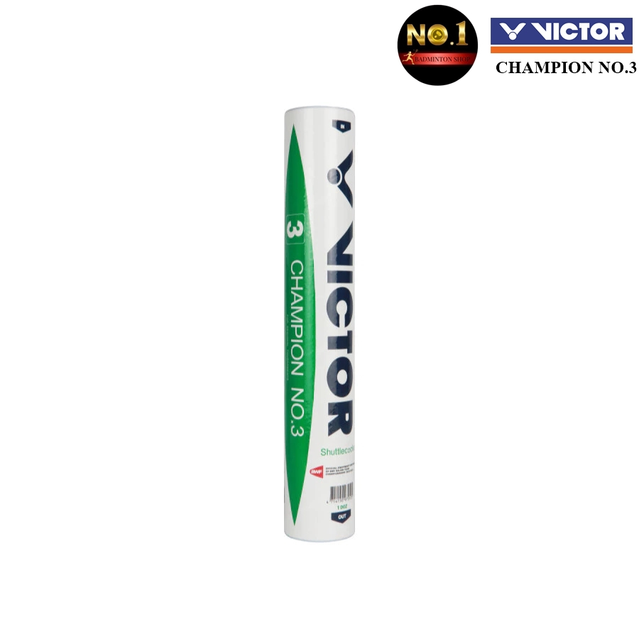 VICTOR ลูกแบดมินตัน CHAMPION NO.3 Speed 76  By. No.1 Badminton Shop (โปรดอ่านรายละเอียดก่อนสั่ง)