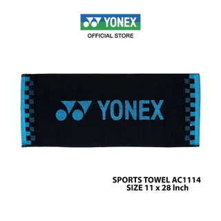 YONEX SPORTS TOWEL AC1114 ผ้าขนหนู คอตตอน 100 % สำหรับดูดซับเหงื่อ หลังออกกำลังกาย