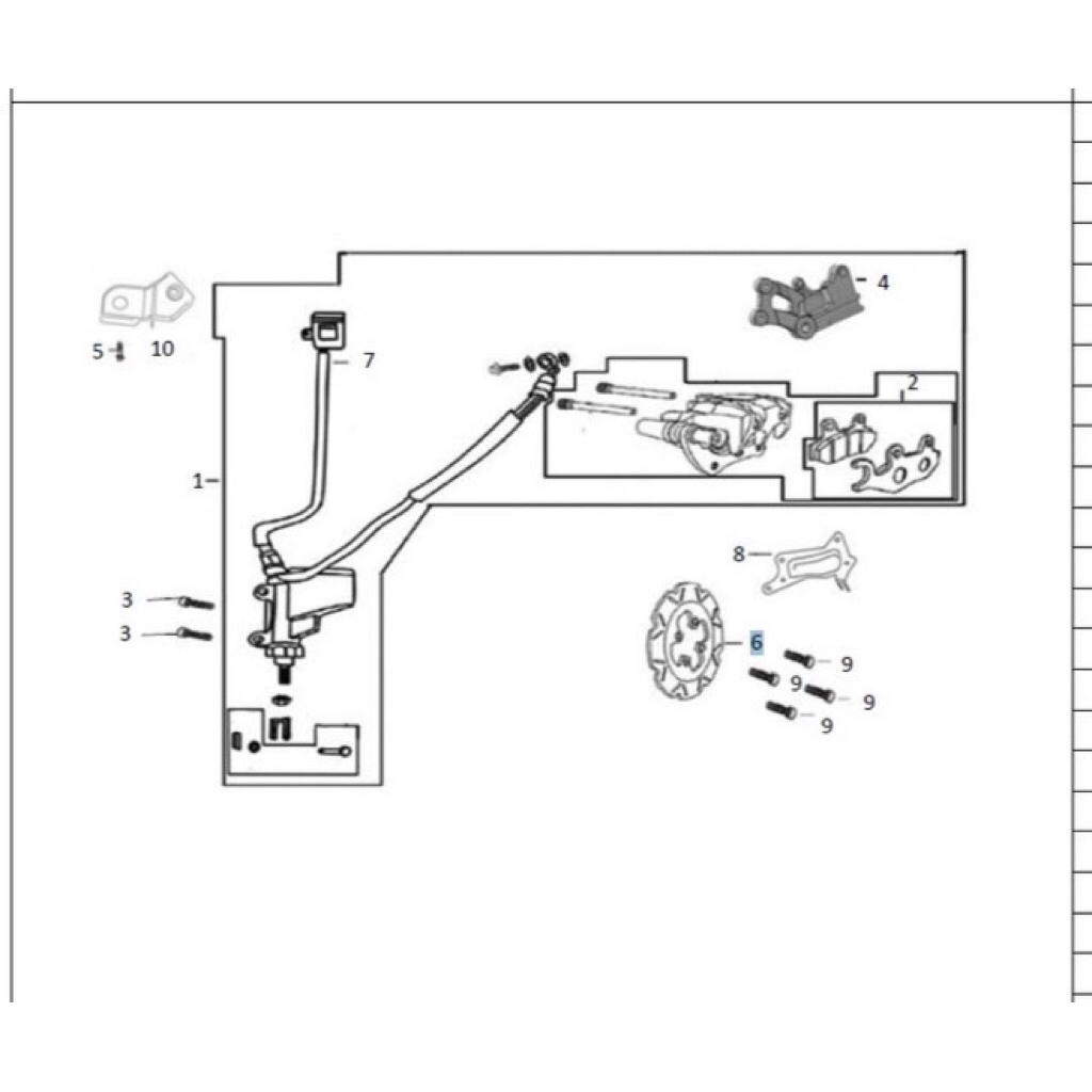 จานดิสหลัง สำหรับ GPX Razer200 รหัส CR5-24-20
